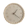 thumbnail image 2 of Reloj de pared de moda ,63 pulgadas de mimbre silencioso hecho a ratán bohemio silencioso digital para adornos de dormitorio de Inglés Digital Baoblaze Reloj de pared digital, 2 of 6