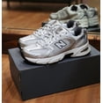 thumbnail image 2 of New Balance 530 Running Shoes Sneakers Grey Matter Silver Metallic Mens Size 10, 2 of 5