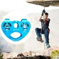 thumbnail image 3 of Polea Doble Perfecl 25KN Escalada Montañismo Mosquetón Aluminio Azul, 3 of 8