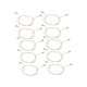 thumbnail image 3 of Cable de Audífonos, Alambre del receptor auditivo del sida estable confiable 2pin para 2 auriculares centrales, 3 of 7