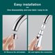 thumbnail image 4 of Inteprter Metal Free Adjustment 360 Rotation Smooth Kitchen Household Utensils Head Accessories Spraying Home Surface Rustproof Type2, 4 of 6