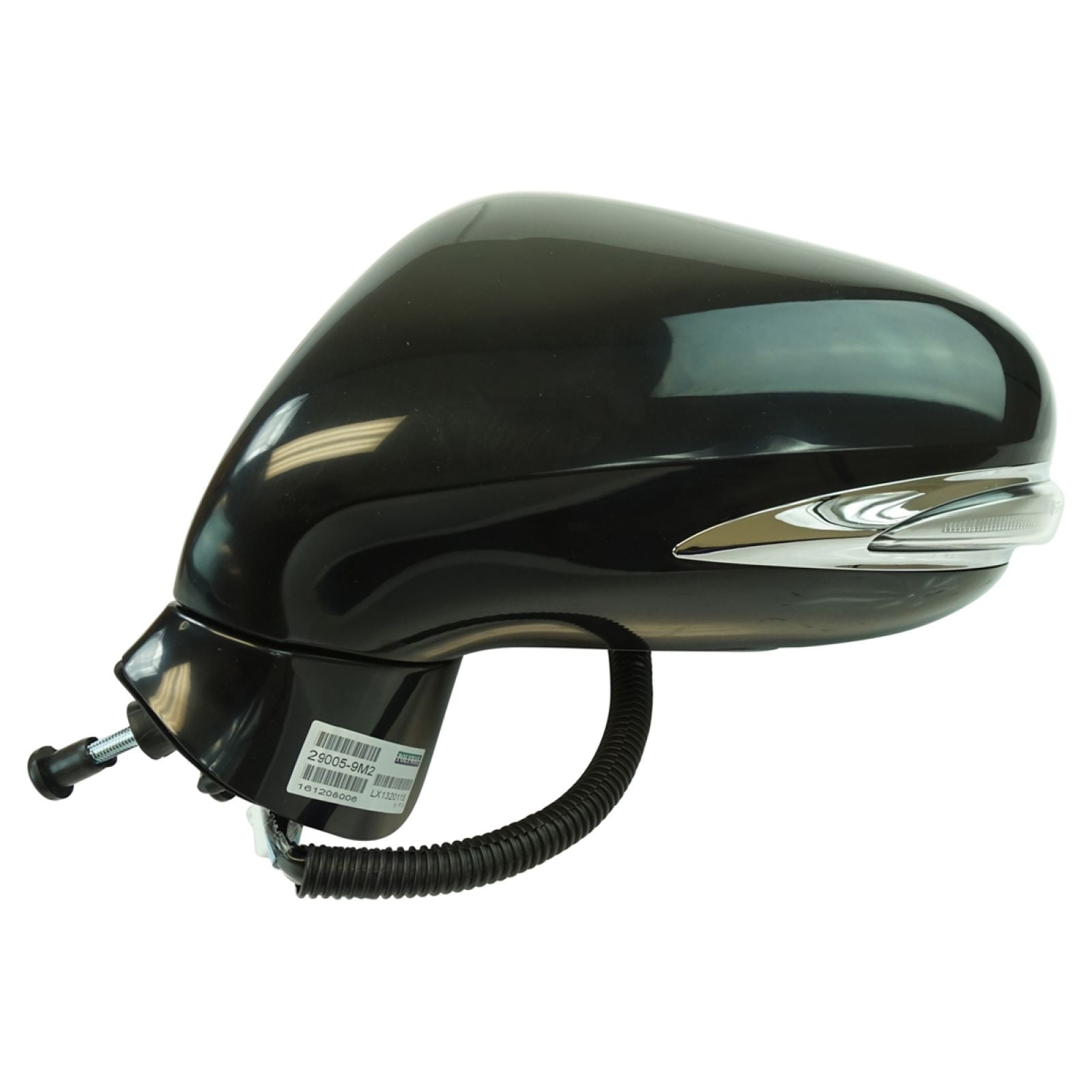 TRQ Driver Side Mirror Power Heated Memory Paint to Match with Puddle Light Fits 2009-2013 Lexus IS250 IS350 LX1320115