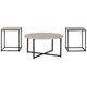 Signature Design by Ashley Lazabon Occasional Table Set, Includes