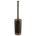 thumbnail image 1 of iDesign York Metal Toilet Bowl Brush and Holder Set-Two-Tone Bronze, 1 of 2