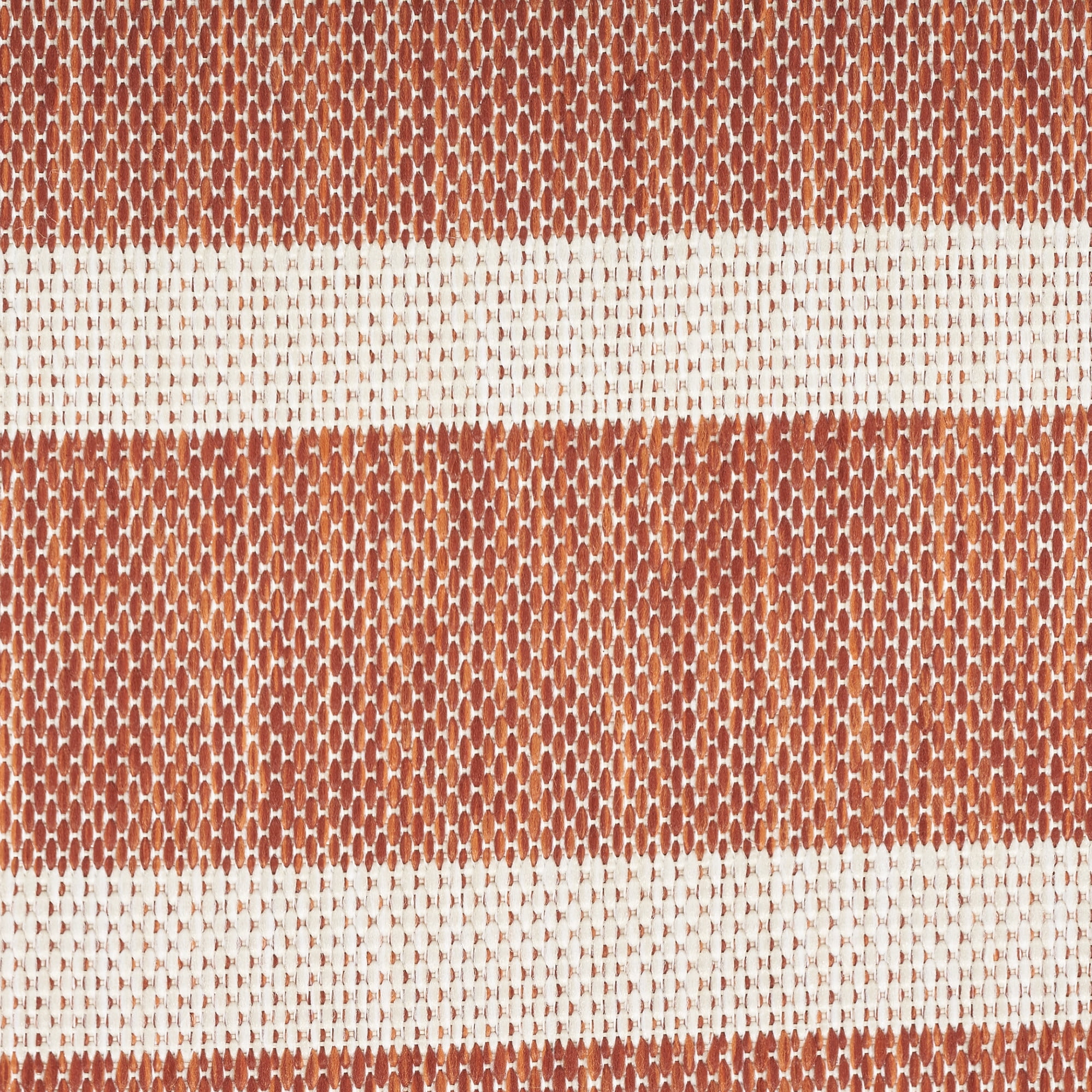Nourison Positano Indoor/Outdoor Terracotta Ivory 8' x 10' Area Rug (8x10)
