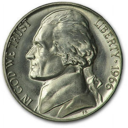 1966 Jefferson Nickel SMS