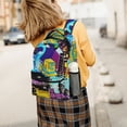 thumbnail image 5 of Geometry Dash Backpacks Bookbag Casual Daypack Backpacks for Travel Camping Hiking, 5 of 7