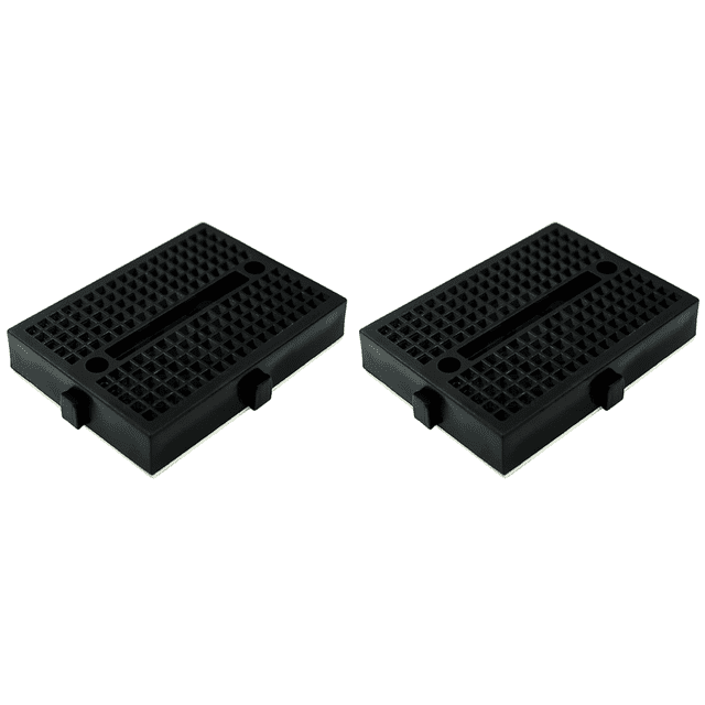 Mini placa de pruebas SYB-170, placa de pruebas sin soldadura de 35x47 mm para kit de bricolaje (negro)