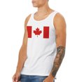 thumbnail image 4 of Canada Flag Maple Leaf Canadian Adult Unisex Tank Top, 4 of 5