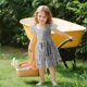 thumbnail image 2 of Girls Summer Dress Tween Dresses Flutter Sleeve Dress with Print Soft Casual Dresses for Party and Play ,Sie:150, 2 of 6