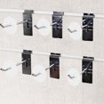 thumbnail image 4 of Hemoton 100pcs Peg Hook Stopper Pegboard Hook Clear Plastic Inventory Control Clips Pegboard Locks Peg Stopper to Keep Merchandise on Hooks, 4 of 8