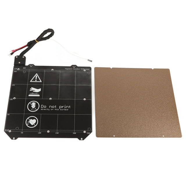 Cama caliente magnética con placa de acero elástica texturizada para impresora 3D Prusa I3 MK3S MK2.5