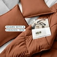 thumbnail image 5 of Bare Home Down Alternative Comforter Set - 3-Pieces - All Seasons - King, Terracotta, 5 of 8