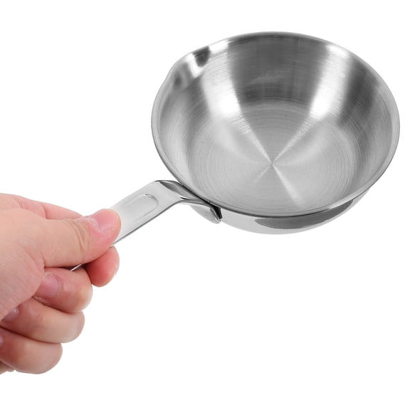 AURARMLET Mini Non-Stick Frying Pan Stainless Steel Saucepan for Cooking, 1 Piece Kitchen Cookware