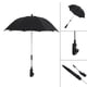 thumbnail image 2 of Sombrilla Bebesit Carriola UV 50+ Rotación 360 Ajuste Universal Protección Solar Negro, 2 of 7