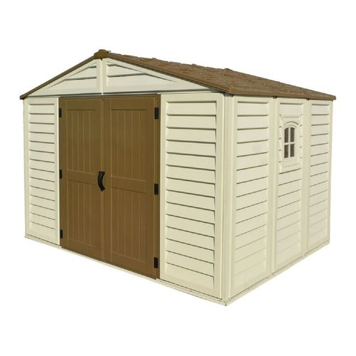 Duramax Building Products Woodbridge Plus Vinyl Shed with Foundation