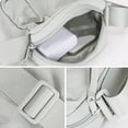 thumbnail image 4 of Qwtwty Crossbody Bags Travel Fashionable Chest Bag For Men Women Lightweight Large Capacity Fabric Waterproofing Sling Bag Convenient Crossbody Front Pack, 4 of 6