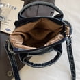 thumbnail image 4 of Hfppkn Star Print Denim Crossbody Handbag Y2K Multi-Pocket Casual Shoulder Purse for Daily Use 23x10x18cm Black, 4 of 7