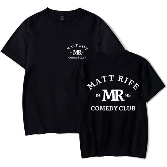Matt Rife Classic MR Comedy Club Merch Short Sleeve T-shirt Unisex Fashion Crew Neck Top