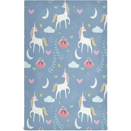 

Bestwell 4 pieces Unicorn Kitchen Dish Towels Dishcloths Absorbent Soft Towels Hand Towels Tea Towels 18 x 28