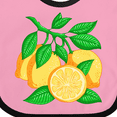thumbnail image 4 of Inktastic I Love Lemons with Lemon Tree Branch Illustration Boys or Girls Baby Bib, 4 of 4