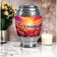 thumbnail image 5 of Sunflower Funeral Cremation Urns For Human Ashes Adult Man - Purple Urn For Ashes Adult Male - 10 Inch 1 Large Decorative Urn For Women - Set Of 4 Pink Keepsake Urns For Father And Mother, 3 Inch, 5 of 7