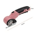 thumbnail image 3 of Wireless Electric Scissors - 4V Rechargeable Rotating Cardboard Cutter With 3000Mah Battery, Led Light, Gray For Cutting Cardboard, Fabric, Leather, Diy Projects, Home Improvement, 3 of 6