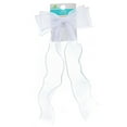 thumbnail image 2 of Way to Celebrate Easter White Hair Bow, 1 Piece, 2 of 4