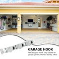 thumbnail image 3 of unbranded Bucket Garage Mop Holder Bathroom Organizer Office 40x5cm Grey, 3 of 8
