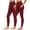 Wine#1, variant on LEBONYARD Women's High-Rise Ankle Knit Leggings,Trousers for Women Clearance,2PCS Women Workout Out Pocket Leggings Fitness Sports Running Yoga Athletic Pants Dark Gray S