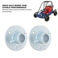 thumbnail image 3 of Stud Rear Hub Shaft, Rust Proof 2PCS High Reliability 23T 3 Stud Rear Wheel Hub Vibration   for 5inch Tyres Quad Motorcycle, 3 of 8