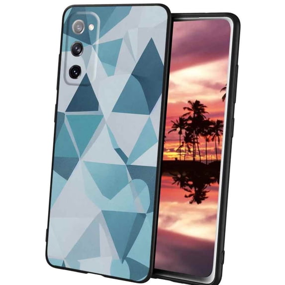 Compatible with Samsung Galaxy S20 Phone Case, Geometry-Marble-1 Case Men Women, Flexible Silicone Shockproof Case for Samsung Galaxy S20