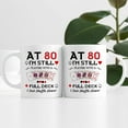 thumbnail image 6 of 80th Birthday Gifts for Women Men Grandma Grandpa Mom Dad Friend Sister Brother Uncle Aunt Coworker - At 80 I''m Still Playing with A Full Deck Birthday Mug - 11oz Coffee Mug, 6 of 6