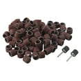 thumbnail image 6 of 100Pc Sanding Drum Set 80/180/240Grit 12.7Mm Sanding Bands Sleeves Rotary Tools 80#, 6 of 8