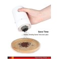 thumbnail image 3 of Molinillo de café eléctrico portátil brillar con batería múltiples niveles de molienda para prensa francesa blanco, 3 of 5