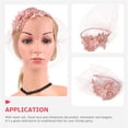 thumbnail image 4 of SHISUYAN Voile Facial de Mariage pour Femmes, Flapper pour Fête de Thé, 4 of 8