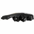 thumbnail image 2 of Aftermarket Halogen Headlamp Headlight Assembly Without LED Replaces 92101-B0700 92101B0700 KI2502201 Compatible with 2017 2018 Forte & Forte5 | Left Driver Side 1pc | By AutoModed, 2 of 5