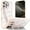 Pink, variant on Shockproof Kickstand Heavy Duty Clear Case For Apple iPhone 16 Pro Max Compatible With MagSafe With Camera Lens Protector Black
