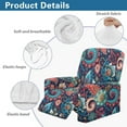 thumbnail image 5 of Xixirimido Boho Mandala Recliner Chair Covers 4-Pieces Stretch Lazy Boy Recliner Covers with Pocket Reclining Slipcovers Soft Sofa Slipcover Furniture Protector for Pets Kids, 5 of 8