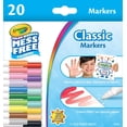 thumbnail image 1 of Juego de rotuladores Crayola Color Wonder 20 Broad Line para niños de más de 3 años, 1 of 1