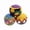 A, variant on YingYouFu 3PC Funny Crochet Footbag , Soft Woven Knitted Kick Balls , Multicolored Geometric Pattern Juggling Balls for Children and Beginners