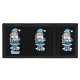 thumbnail image 4 of FUIALDOLG Christmas Polyester Children's Trifold Wallet with Santa Claus Pattern, Foldable Youth Wallet for Outdoor and Travel, 4 of 7