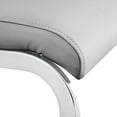 thumbnail image 6 of Sumdeal Modern Dining Chairs Set of 4,Modern Dining Chairs with C-Shape Metal frame leg with High Density Sponge Leather,Dining Chairs for Dining Room,Kitchen,Living Room, 6 of 8