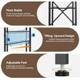 thumbnail image 3 of 5 Gallon Water Bottle Jug Holder, Water Jug Stand with 55mm Water Dispenser Valve, Heavy Duty Water Bottle Storage Rack with Wooden Storage Tier for Kitchen, Home and Office, 3 of 7