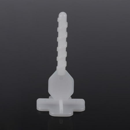 OTVIAP 100pcs Plastic Clips Floor Wall Tiling Spacers Strap Tile Flat Leveling System Tools, Tile Level Spacer, Leveling Caps