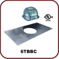 thumbnail image 1 of Pont de Carrelage et Rétrovent pour Haut-Parleur de Plafond de 6 Pouces, 1 of 2