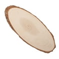 thumbnail image 4 of NICEXMAS Unfinished Wooden Rounds Basswood for Carving Rustic Shapes Slices, 4 of 7
