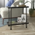 thumbnail image 2 of Evelyn&Zoe Inez 24" Wide Rectangular Side Table, Blackened Bronze, 2 of 8