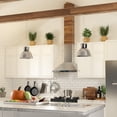 thumbnail image 2 of HisoHu 36 Inch Ducted/Ductless Convertible Wall Mount Range Hood in Stainless Steel, 2 of 3