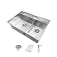 thumbnail image 6 of SD174801 Sink Depot 22'' W Double Bowl Stainless Steel Undermount Kitchen Sink with 1 Faucet Hole, 6 of 6